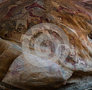 Cave paintings and petroglyphs Laas Geel, Hargeisa, Somalia