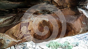 Cave paintings and petroglyphs Laas Geel near Hargeisa Somalia