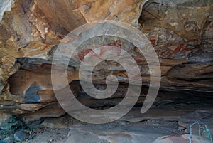 Cave paintings and petroglyphs Laas Geel near Hargeisa Somalia