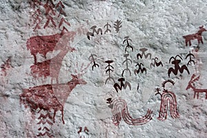 Cave paintings photo