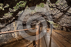 Cave path photo
