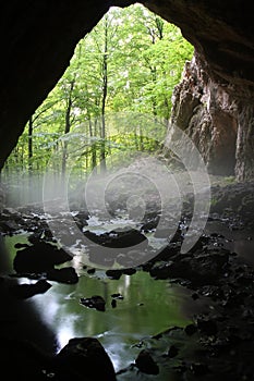 Cave portal