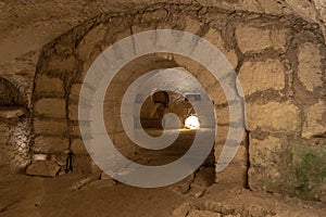 The Cave of Rabbi Yehuda Hanassi at Bet She`arim in Kiryat Tivon..