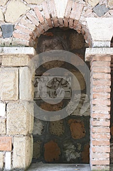 Cave of Revelation at the Three Fountains in Rome photo