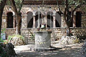 Cave of Revelation at the Three Fountains in Rome