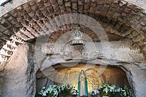 Cave of Revelation at the Three Fountains in Rome