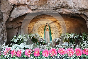 Cave of Revelation at the Three Fountains in Rome