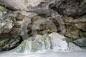 Cave in Samroiyod nation park, Pranburi, Thailand