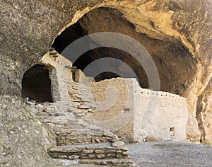 A Cave 3 Scene at the Gila Cliff Dwellings photo