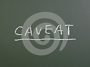 Caveat Concept Word