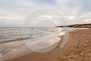 Cavendish beach in the morning