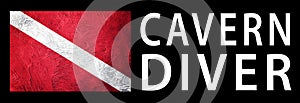 Cavern Diver, Diver Down Flag, Scuba flag