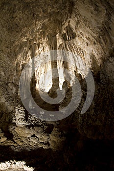 Cavern with pillar