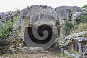 Caves Around the Titus Tunnel in Samandag, Hatay - Turkey photo