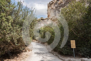 At Bet Guvrin-Maresha National Park, Israel