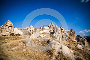 Caves in Cappadocia, Turkey