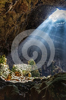 Caves of Castellana, Puglia, Italy. They rise less than two kilometers from the town in the south-eastern Murge to 330 m.s.l.m. li