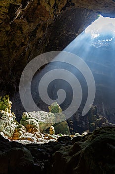 Caves of Castellana, Puglia, Italy. They rise less than two kilometers from the town in the south-eastern Murge to 330 m.s.l.m. li