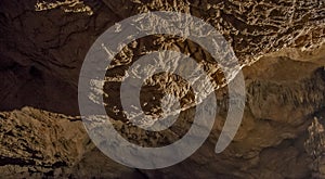 Caves and cave formations in the canyon of the river next to Bor in Serbia