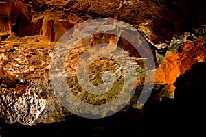 Caves Cueva de los Verdes, Lanzarote photo