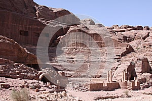 Caves Dwellings Ancient City of Petra