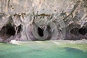 Caves at the General Carrera Lake, Patagonia, Chile