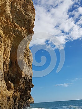 Caves and grottos of Portimao,Portugal