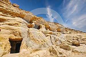 Caves in Matala Crete