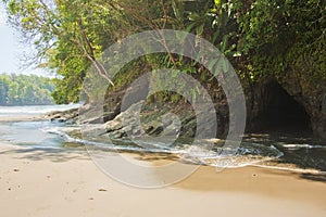 Caves at Playa Ventanas photo