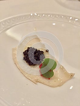 Caviar Dish - Fine Dining