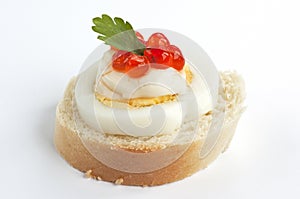 Caviar sandwich