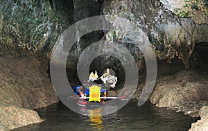 Caving with Canoe photo