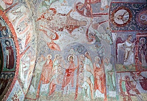 Cavusin Church in Cappadocia, Turkey