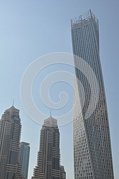 Cayan Tower in Dubai, UAE