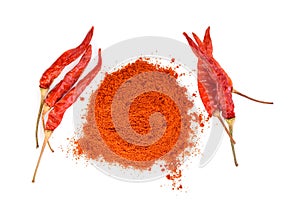 Cayenne pepper with dried pepper