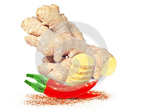 cayenne pepper with ginger