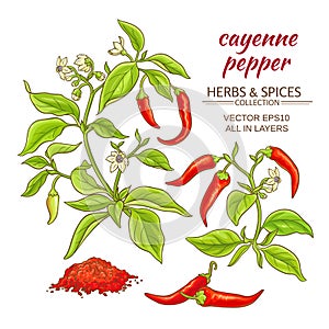 Cayenne pepper set