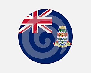 Cayman Islands Round Flag