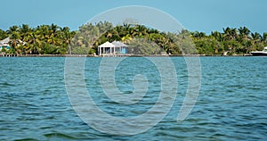 Cayo  Espanto, a private island off the coast of Belize in the Caribbean Sea