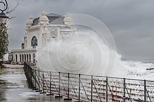 Cazino during big storm