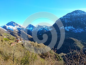 Cazo village, Ponga Natural Park, Astuias, Spain