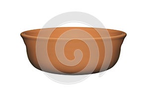 Cazuela de barro , spanish earthenware casserole photo