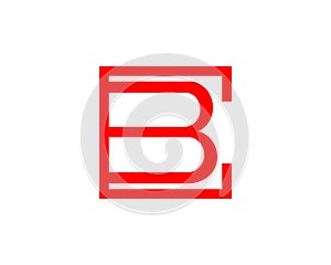 CB Letter Logo Design Template Vector