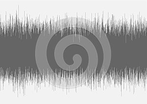 CB radio or walkie talkie background static noise texture loop