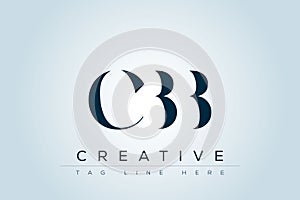 CBB abstract letter logo