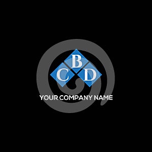 CBD letter logo design on BLACK background. CBD creative initials letter logo concept. CBD letter design