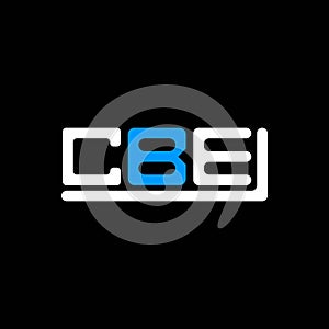 CBE letter logo creative design with vector graphic, CBE