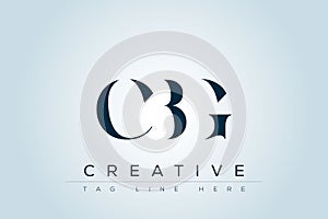 CBG abstract letter logo