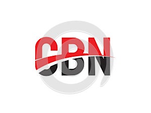 CBN Letter Initial Logo Design Vector Illustration