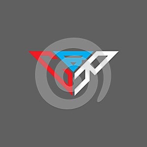 CBR letter logo creative design with vector graphic,